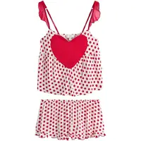 Rockett St George Pyjamashortsit punainen / valkoinen