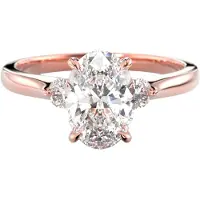 Festive Megan Oval 1.14 ct timanttisormus 14-753-114-PK-HSI1