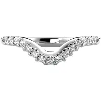Festive Auréa Side Petite 0.15 ct timanttisormus 14-747-015-VK-LABGVS1
