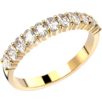 Festive Auréa Band 0.55ct timanttisormus 18-760-055-KK-LABGVS1