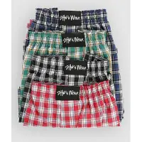 Shaka Wear Plaid Pack Bokserit mix color Koko S