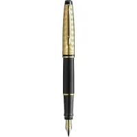 Waterman Expert 'The Opera Collection' Black & Gold G.T. Fountain pen M Blue ink