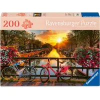 Ravensburger Sunset In Amsterdam 200P Ad - Pink - ONE SIZE