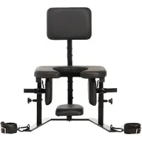 Master Series Pleasure Throne Suuseksituoli - Black
