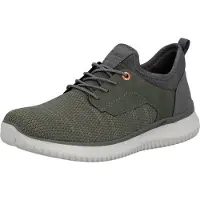 Rieker Men's Shoes B9651-64 Beige - Khaki green - 40