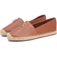 Tommy Hilfiger Th Logo Leather Espadrille - Brown - 42