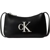 Calvin Klein Olkalaukku musta / valkoinen