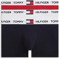Tommy Hilfiger Underwear Bokserishortsit 'Heritage' laivastonsininen / punainen / valkoinen