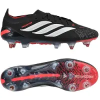 Adidas Predator Elite Sg Immortal Dna - Musta/valkoinen/lucid Red - Pehmeä Nurmi (Sg), koko 42