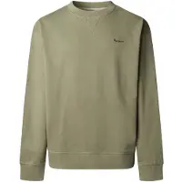 Pepe Jeans for man. PM5800154 Sweatshirt Geo Small Logo green (XL), Casual, Cotton