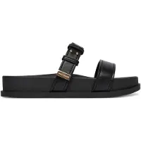 Armani Exchange for woman. XW002575AF21266UC001 Black Sabot Sandals (37), Flat, None, Casual