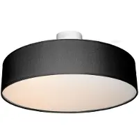 Grönlund Basic Low kattoplafondi 45cm 3xE27 musta