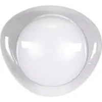 Grönlund Trigon LED plafondi 35cm 10W 3000K valkoinen