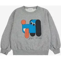 BOBO CHOSES Doggy Mate Huppari Heather Grey Heather Grey 8-9 Years Harmaa 8-9 vuotta Pojat