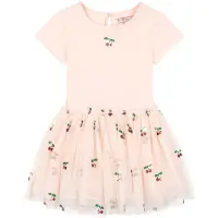 Konges Sløjd Ballerina Mekko Cherry Glitter Cherry Glitter 12 months Punainen 12 kuukautta Tytöt