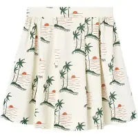The Animal Observatory Turkey Kid Skirt White Lindo - Cream - 4 Y