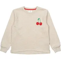 The New Natasha Huppari Oatmeal Melange Oatmeal Melange 3-4 Y Kermanvärinen 3-4 vuotta Tytöt