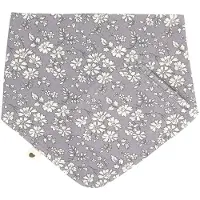 BIBS Liberty Capel Bandana Ruokalappu Fossil Grey Fossil Grey One Size Harmaa One Size Pojat, Tytöt