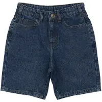 The New Loose Fit Shortsit Medium Blue Denim Medium Blue Denim 5-6 Y Sininen 5-6 vuotta Pojat, Tytöt