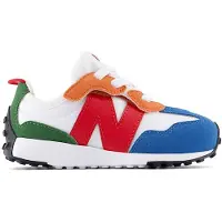 New Balance 327 Kids New-B Hook & Loop Sneakers White White 21.5 EU 21.5 EU Pojat