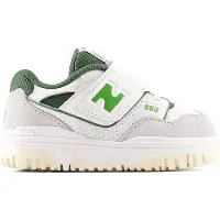 New Balance 550 Kids Bungee Lace With Hook & Loop Top Strap Sneakers Sea Salt Sea Salt 21 EU 21 EU Pojat