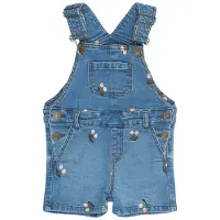 The New Siblings Ovia Haalarit Light Blue Denim Emb Light Blue Denim EMB 80 cm Sininen 80 cm Tytöt