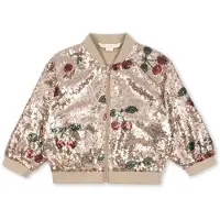 Konges Sløjd Starla Sequin Takki Ma Grande Cerise Ma Grande Cerise 18 months Beige 18 kuukautta Tytöt