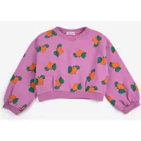 BOBO CHOSES Tangerine All Over Cropped Huppari Purple Purple 2-3 Y Purppura 2-3 vuotta Tytöt