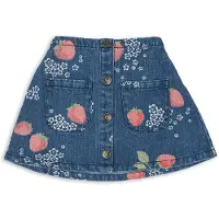 Konges Sløjd GOTS Magot Denim Hame Marmelade Sun Marmelade Sun 18 months Sininen 18 kuukautta Tytöt