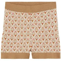Paade Mode Intarsiat Shortsit Cannoli White 12 Y Beige 12 vuotta Pojat, Tytöt