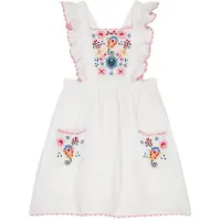 Louise Misha Huguette Mekko White 4 Y Valkoinen 4 vuotta Tytöt