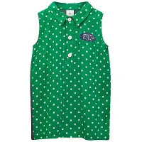 Wynken Polka Mekko Fresh Green Polka Dot 2 Y Vihreä 2 vuotta Tytöt