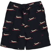 Copenhagen Colors Surfing Dog Twill Shortsit Navy 116 cm Sininen 116 cm Pojat