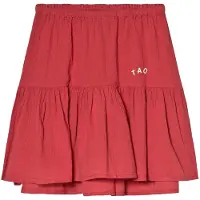 The Animal Observatory Bird Skirt Red White Tao 4 Y 4 vuotta Tytöt
