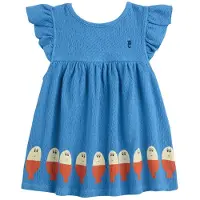 BOBO CHOSES Morning Egg Baby Röyhelö Mekko Blue 3 months Sininen 3 kuukautta Pojat, Tytöt