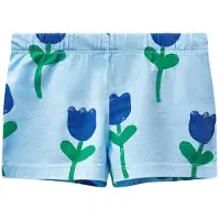 Wynken Mini Shortsit Bird Blue 12 months Sininen 12 kuukautta Tytöt