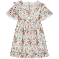 Louise Misha Siloe Mekko Cream Rosa Festa 6 Y Kermanvärinen 6 vuotta Tytöt