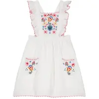 Louise Misha Huguette Mekko White 8 Y Valkoinen 8 vuotta Tytöt