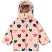 Konges Sløjd Nuka Talvi Takki Coeur Rose Coloré Nuka Jacket Grs Coeur Rose Coloré 12M Beige 12 kuukautta Tytöt