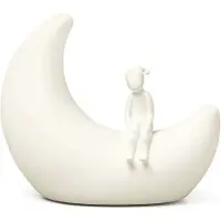 Cam Cam Moon Yövalo Off-white Off-White One Size One Size Pojat, Tytöt