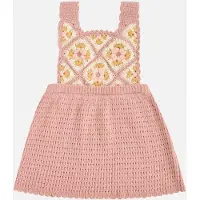 Louise Misha Huguetta Neulottu Mekko Blush Blush-5 Y Vaaleanpunainen 5 vuotta Tytöt