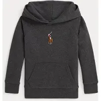 Ralph Lauren Fleece Huppari Windsor Heather Windsor Heather 124-128cm Musta 124-128 cm Tytöt