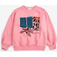 BOBO CHOSES Dog Friendship Huppari Pink Pink 10-11 Y Vaaleanpunainen 10-11 vuotta Tytöt