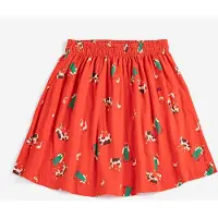 BOBO CHOSES Farm Adventure All Over Skirt Red Red 6-7 Y Punainen 6-7 vuotta Tytöt