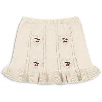 Konges Sløjd GOTS Soleil Hame Pearled Ivory Pearled Ivory 12 months 12 kuukautta Tytöt