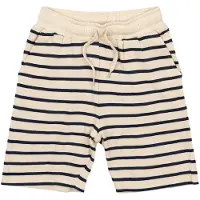 The New GOTS Nero Shortsit Mood Indigo Striped Mood Indigo Striped 11-12 Y Laivastonsininen 11-12 vuotta Pojat