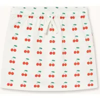 Tinycottons Cherries Neulottu Hame Off-white Off-White 6 Y Valkoinen 6 vuotta Tytöt