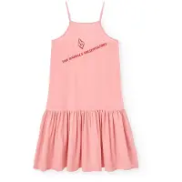 The Animal Observatory Hummingbird Kid Dress Soft Pink - Pink - 116
