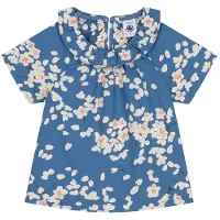 Petit Bateau Kukallinen Pusero Vauvalle Sininen 6 Months Sininen 6 kuukautta Tytöt