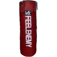 Krf Feel The Enemy Täyttämätön Nyrkkeilysäkki Harjoitteluun 100x35 Cm